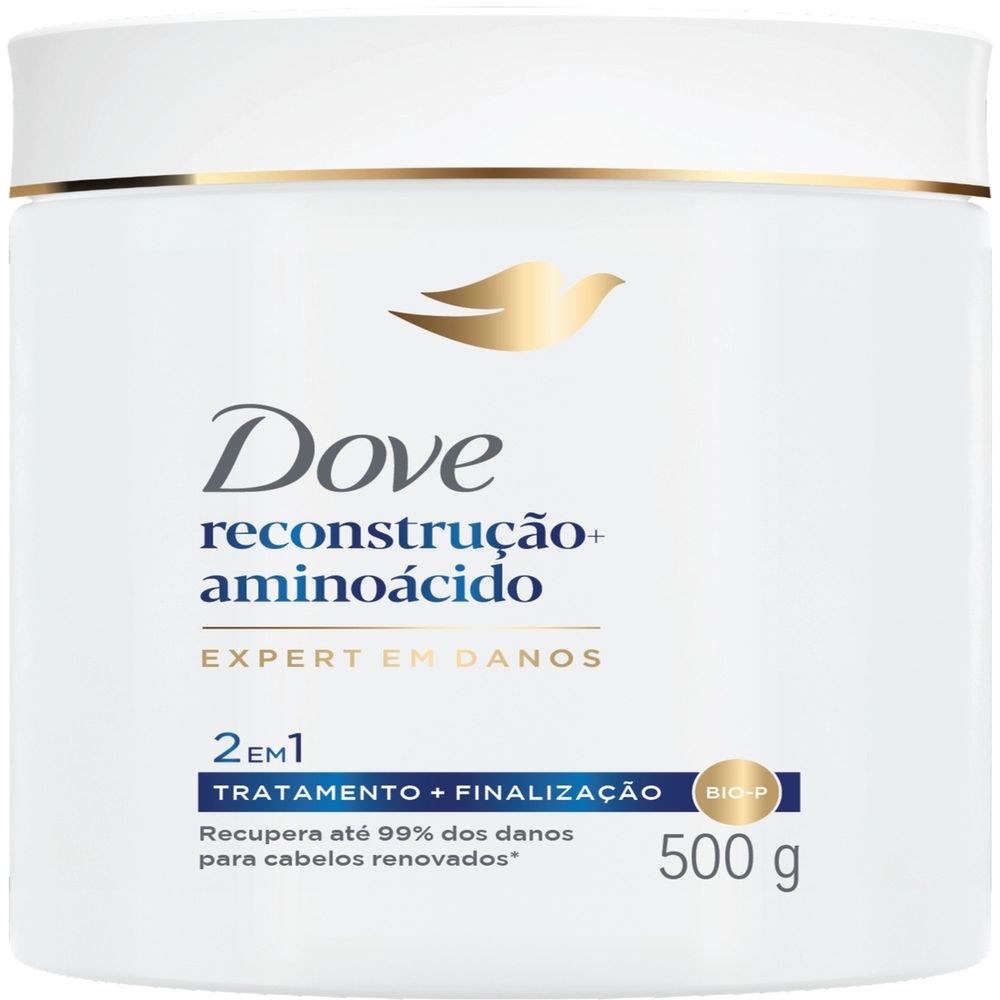Máscara 2 Em 1 Dove Reconstrução + Aminoácido 500g — imagem 2 | Drogaria Taveira