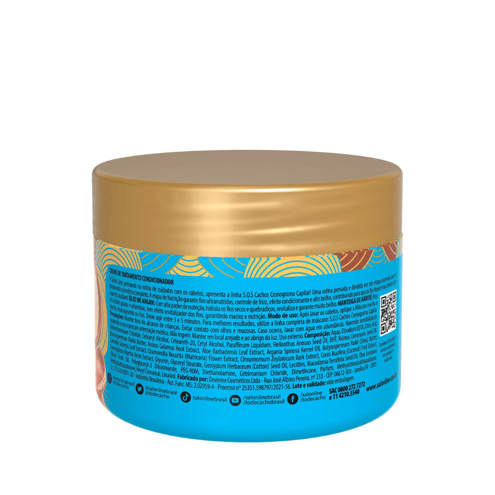 Mascara Capilar Salon Line sos cronograma Nutricao 300g — imagem 2 | Drogaria Taveira
