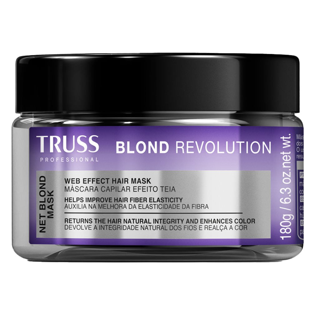 Máscara Capilar Truss Blond Revolution Net Blond Mask 180g — imagem 2 | Drogaria Taveira