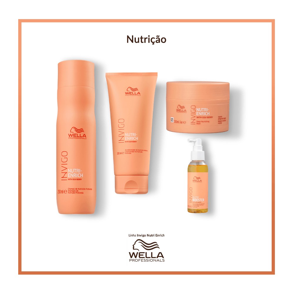 Máscara de Nutrição Wella Professionals Invigo Nutri Enrich 150 ml — imagem 4 | Drogaria Taveira
