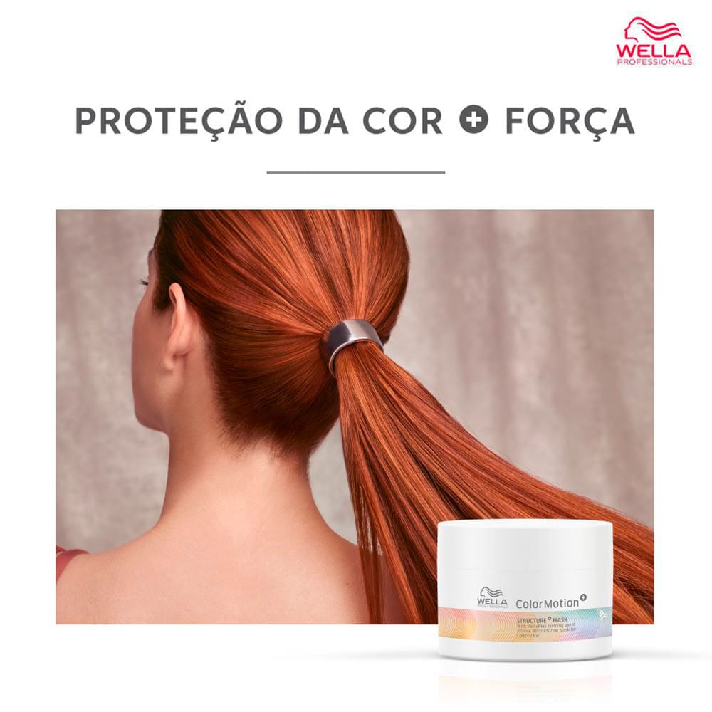 Máscara de Reconstrução Wella Professionals Color Motion 150 ml — imagem 3 | Drogaria Taveira