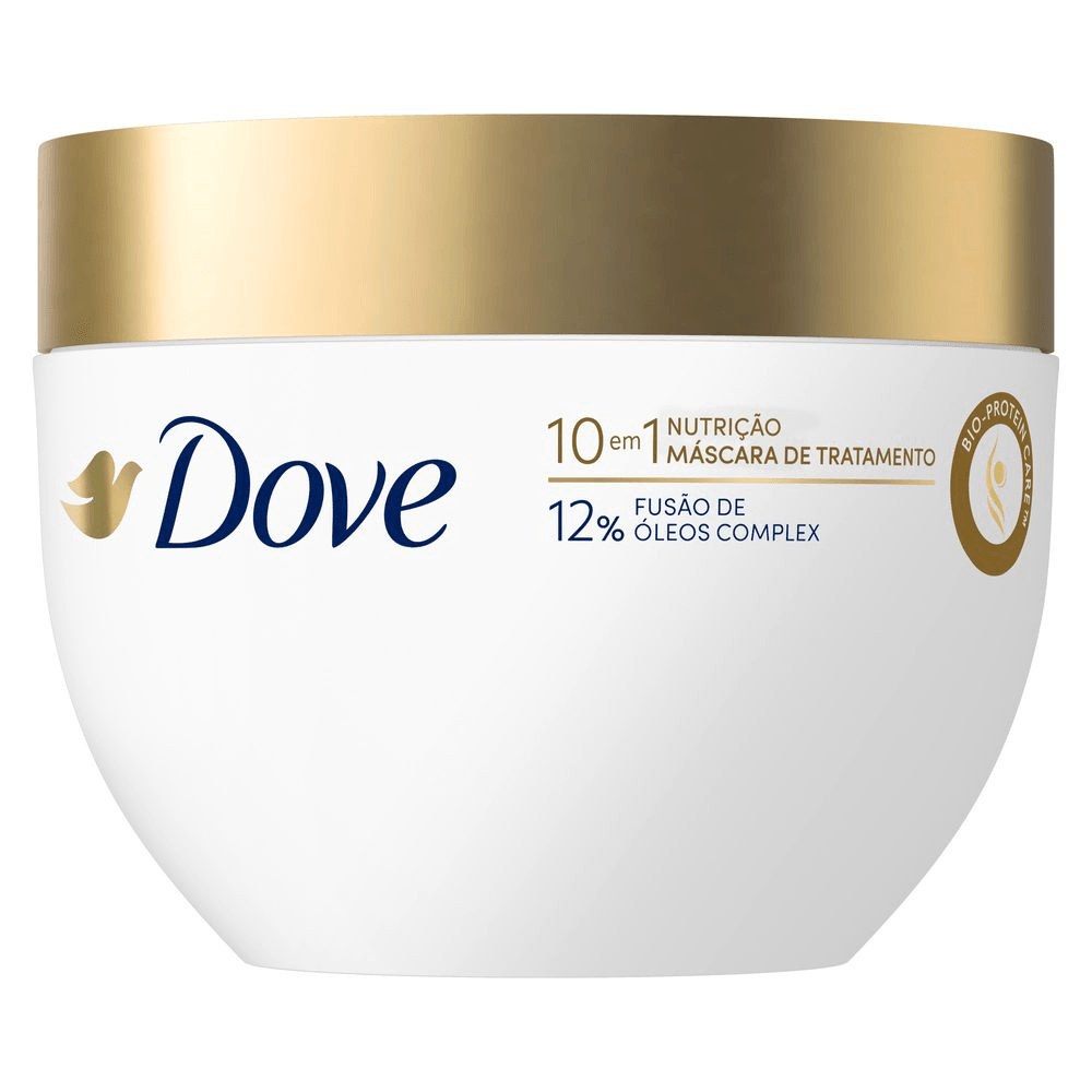Máscara de Tratamento Dove Nutrição + Fusão de Óleos 10 em 1 270g — imagem 2 | Drogaria Taveira