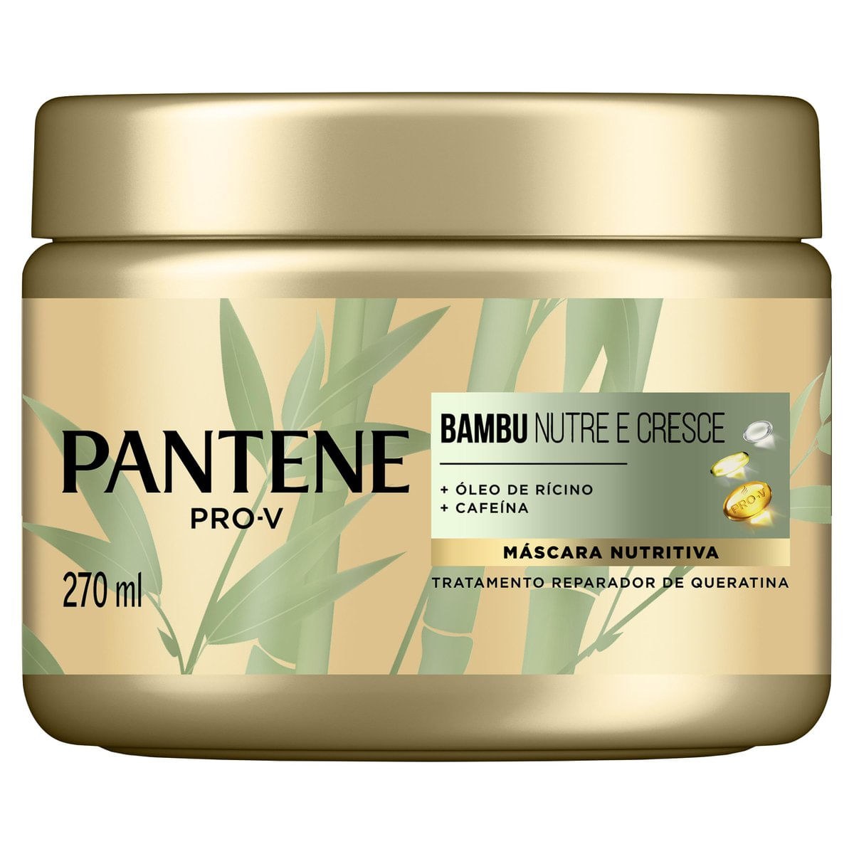 Máscara de Tratamento Pantene Pro-V Bambu Nutre & Cresce 270ml — imagem 2 | Drogaria Taveira