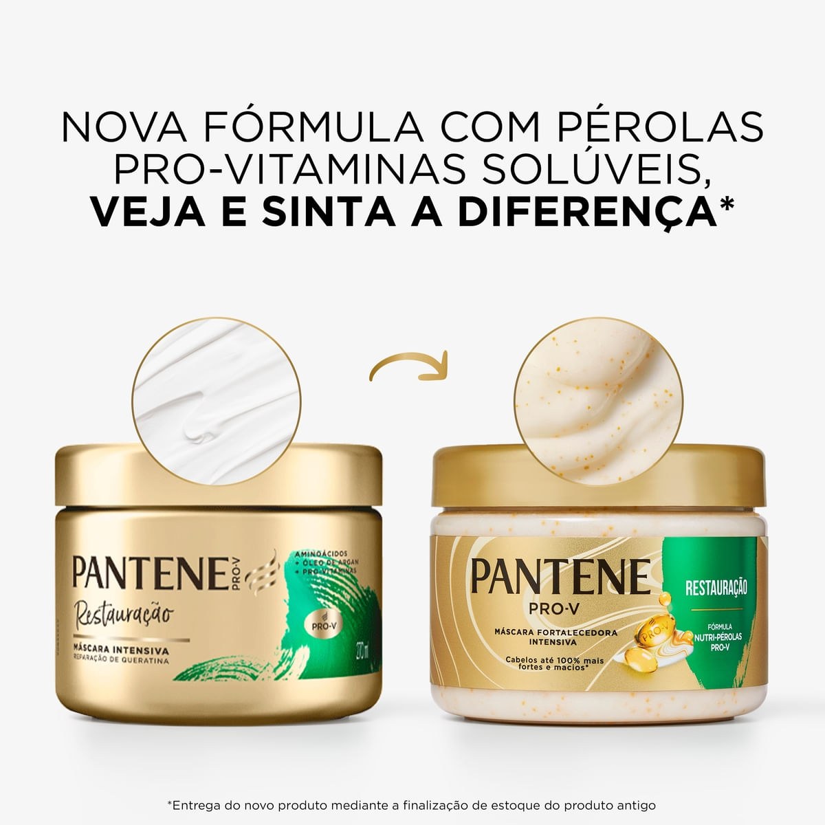 Máscara de Tratamento Pantene Pro-V Restauração Intensiva 270ml — imagem 2 | Drogaria Taveira