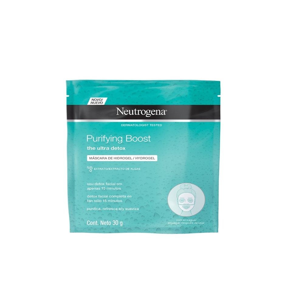 Mascara Facial neutrogena Hydrogel purifying boost 30ml — imagem 2 | Drogaria Taveira