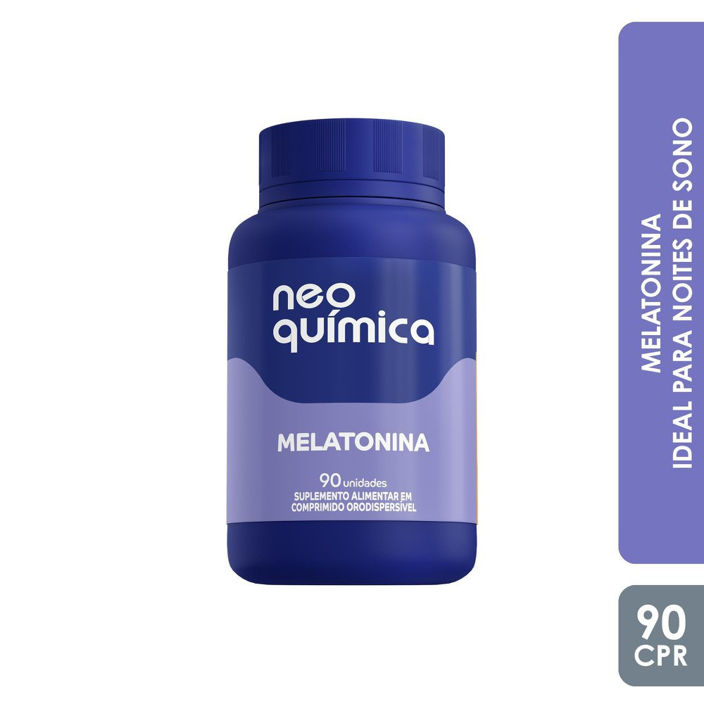Melatonina 0,21mg Sabor Maracujá 90 Comprimidos Orodispersíveis Neo Química — imagem 2 | Drogaria Taveira
