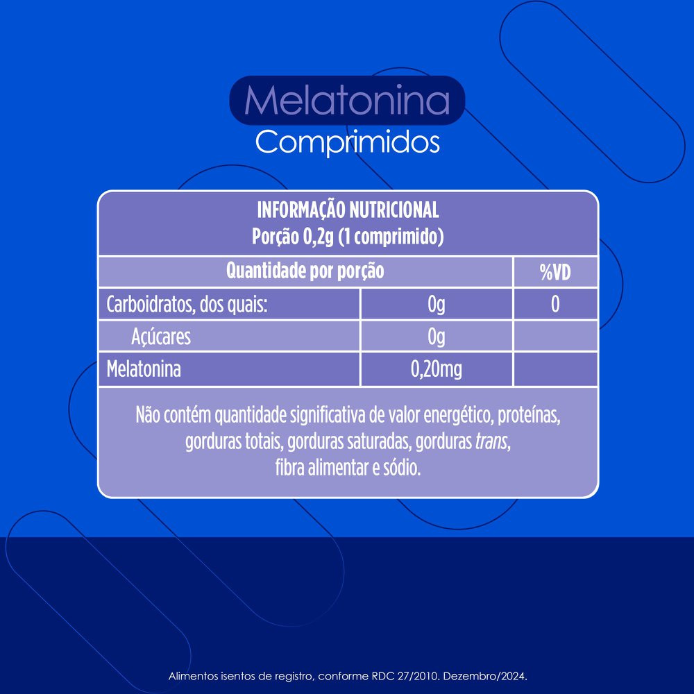 Melatonina 0,21mg Sabor Maracujá 90 Comprimidos Orodispersíveis Neo Química — imagem 4 | Drogaria Taveira