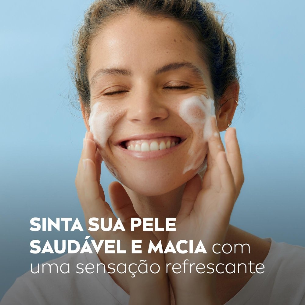 Mousse de Limpeza Facial Nivea com Vitaminas E e B5 150ml — imagem 3 | Drogaria Taveira