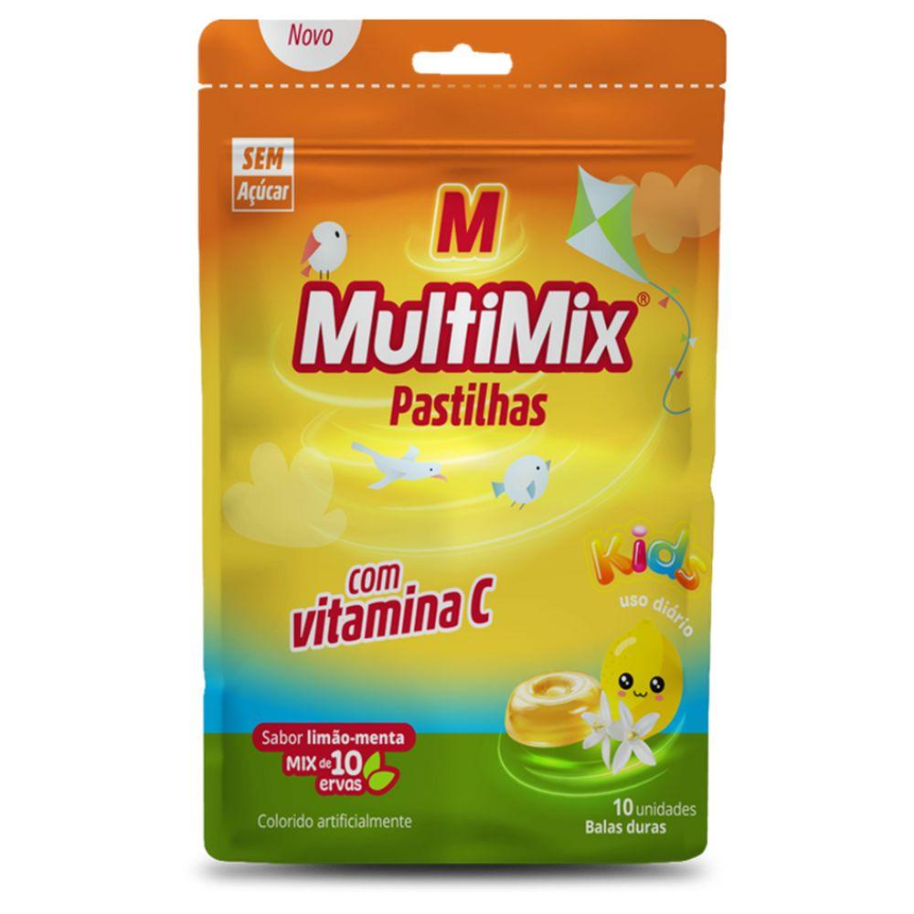 Multimix Gripes E Resfriados Infantil Limão-Menta 10 Balas Duras — Multimix | Drogaria Taveira