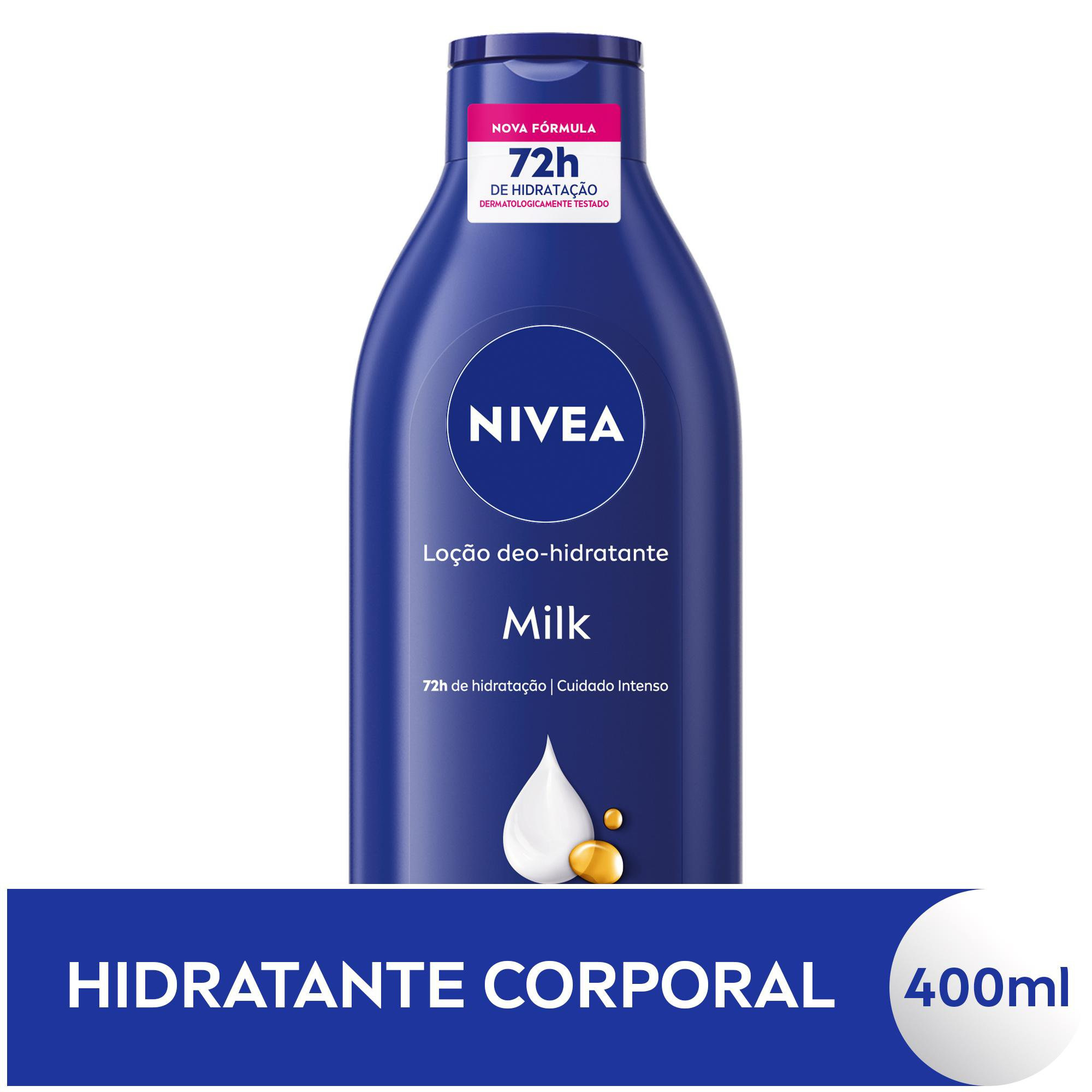 NIVEA Loção Hidratante Milk Pele Seca a Extrasseca 400ml — imagem 2 | Drogaria Taveira