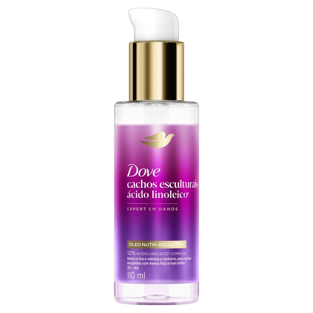 Óleo Capilar Nutri-Escultor Dove Cachos Esculturais + Ácido Linoleico 110ml — imagem 2 | Drogaria Taveira