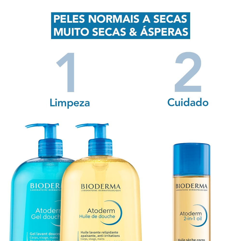 Óleo Corporal Bioderma Atoderm 2in1 Oil 150ml — imagem 2 | Drogaria Taveira