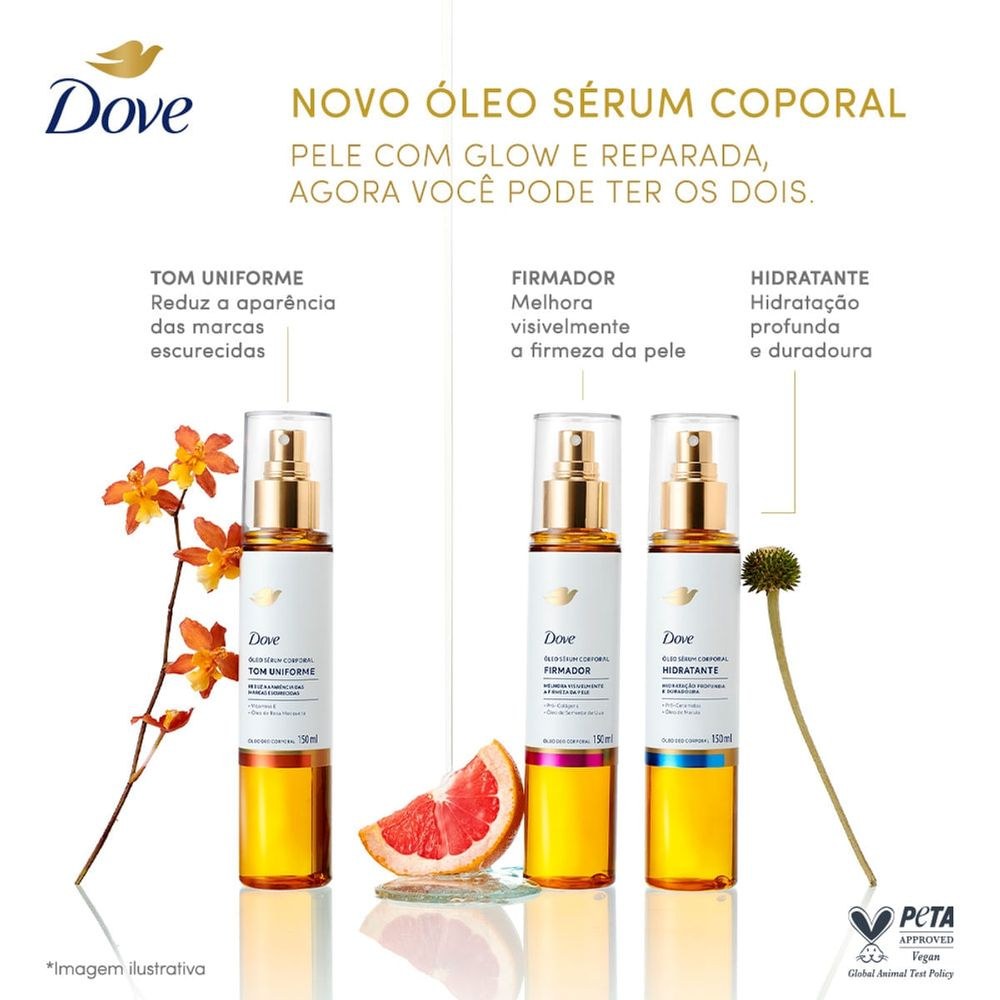 Óleo Corporal Dove Sérum Deo Pró-Ceramidas E Óleo De Marula Hidratante Spray 150ml — imagem 3 | Drogaria Taveira