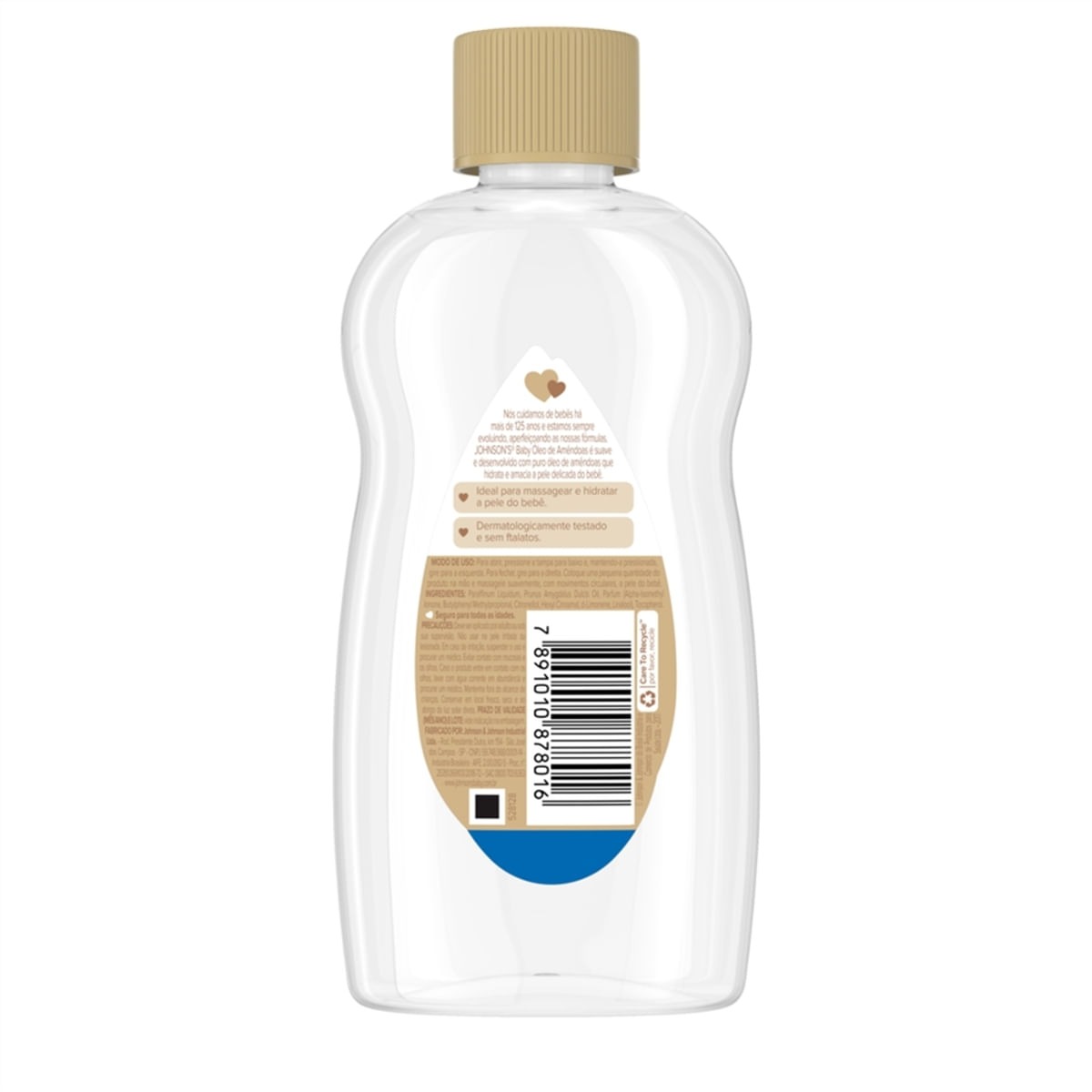 Óleo de Amêndoas Johnson's Baby Infantil 200ml — imagem 2 | Drogaria Taveira