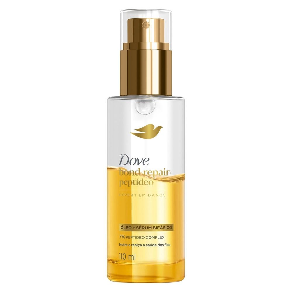 Óleo e Sérum Bifásico Dove Bond Repair + Peptídeo 110ml — imagem 2 | Drogaria Taveira
