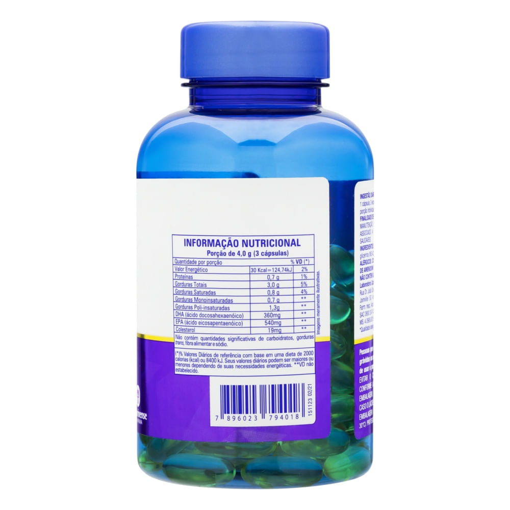 Ômega 3 Catarinense 1000mg 120 Cápsulas — imagem 4 | Drogaria Taveira