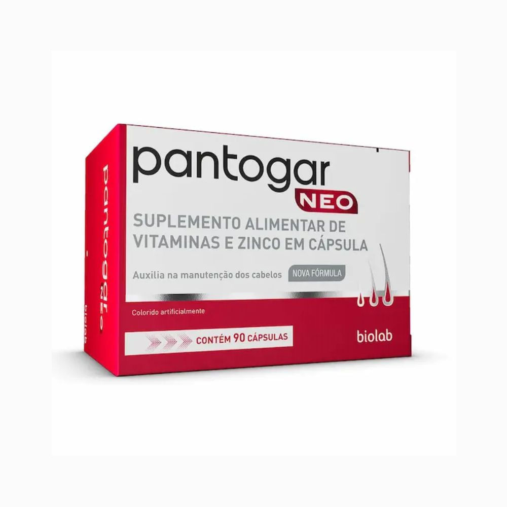 Pantogar Neo 90 Cápsulas — Pantogar | Drogaria Taveira