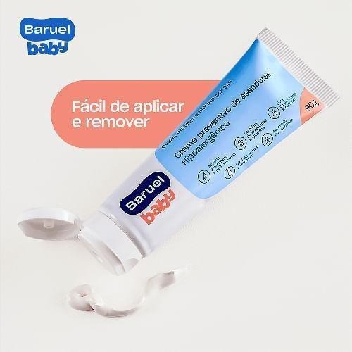 Pomada para Assadura Baruel Baby Óleo de Amêndoas Hipoalergênica 90g — imagem 4 | Drogaria Taveira