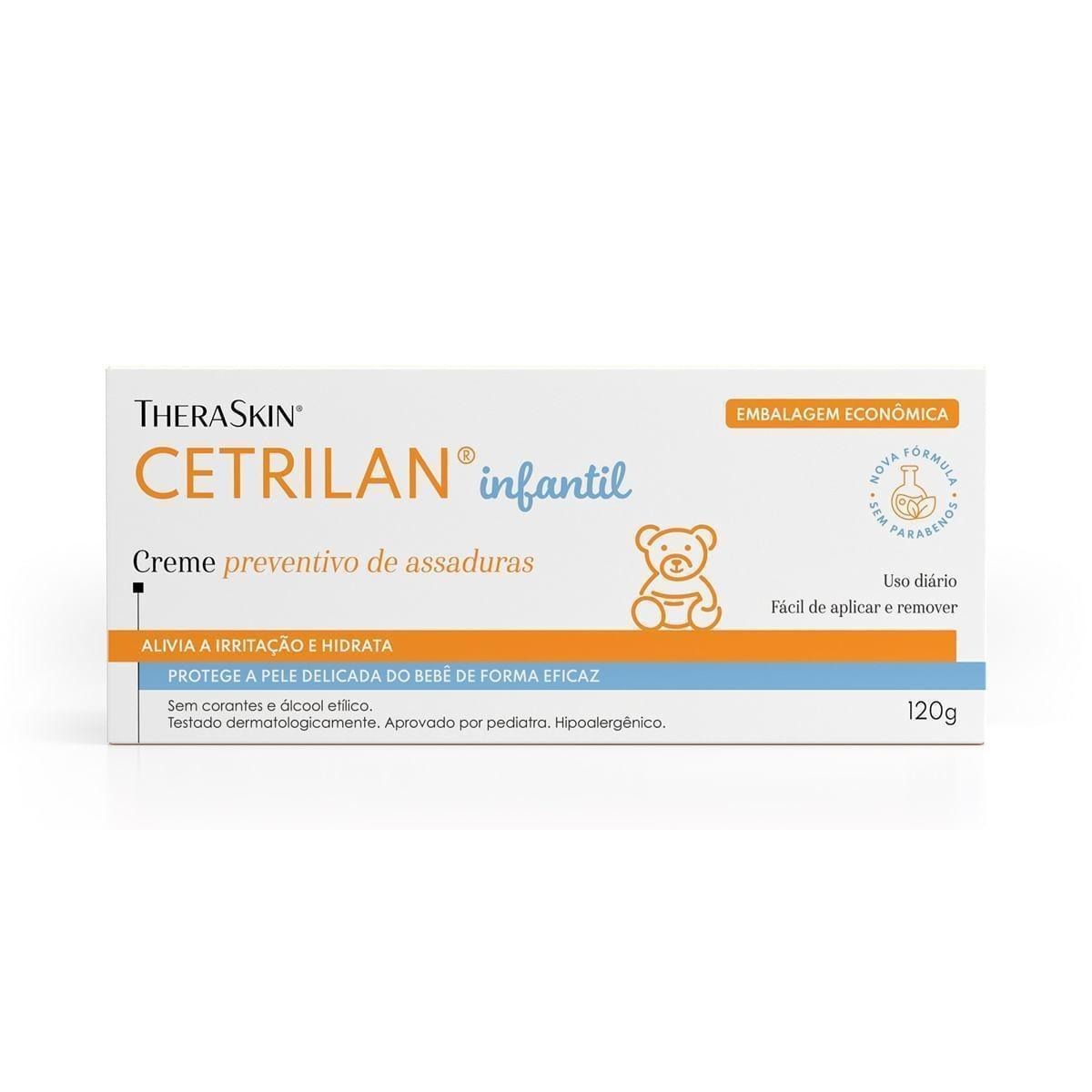 Pomada para Assadura Cetrilan Creme Protetor 120g — imagem 3 | Drogaria Taveira