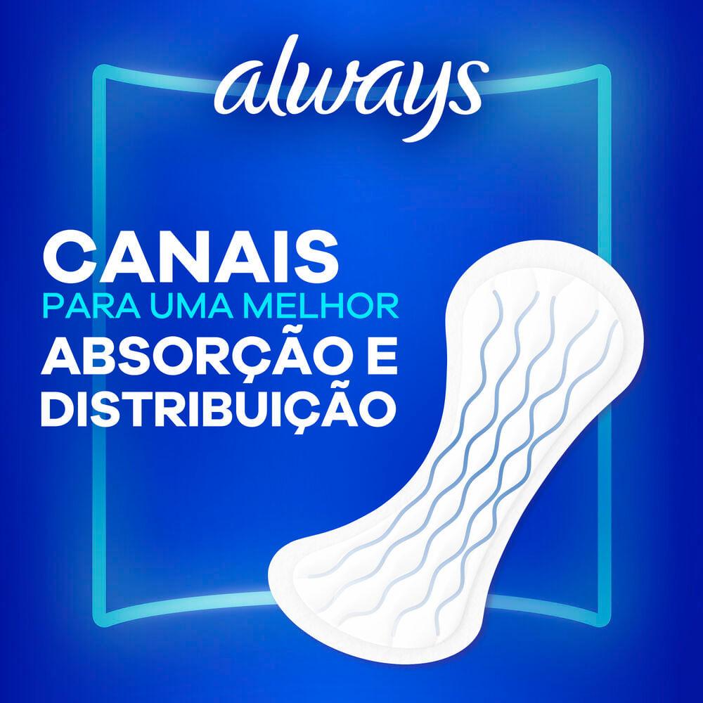 Protetor Diário Always Diários Hipoalergênico Sem Perfume 80 Unidades — imagem 3 | Drogaria Taveira