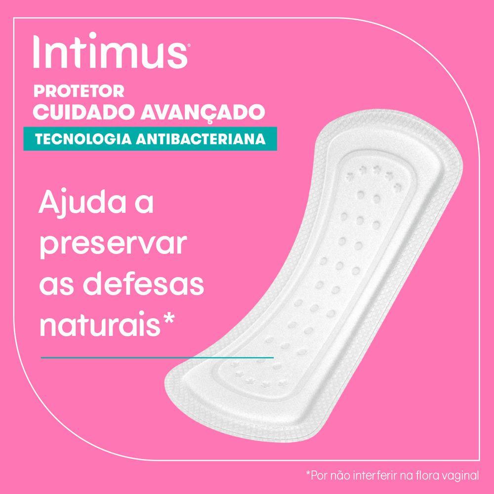 Protetor Diário Intimus Cuidado Avançando Tecnologia Antibacteriana 15 Unidades — imagem 4 | Drogaria Taveira