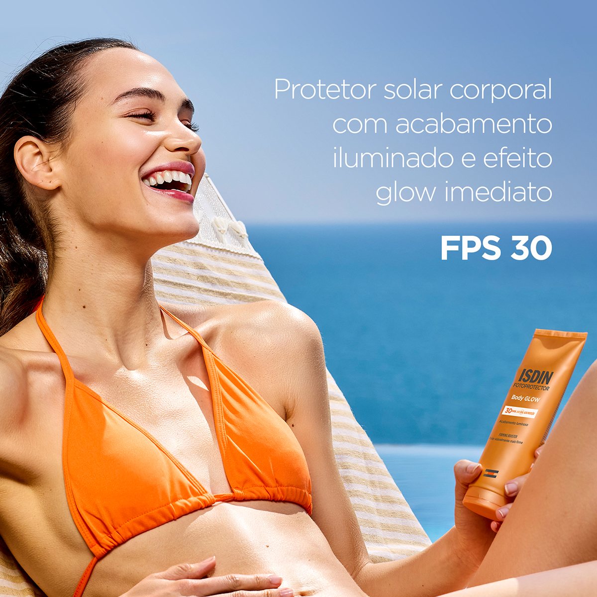 Protetor Solar Corporal Isdin Fotoprotector Body Glow Fps30 200ml — imagem 2 | Drogaria Taveira