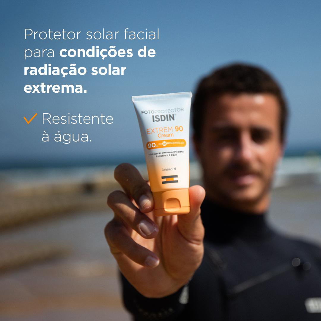 Protetor Solar Facial ISDIN Extrem 90 Cream FPS90 50ml — imagem 2 | Drogaria Taveira