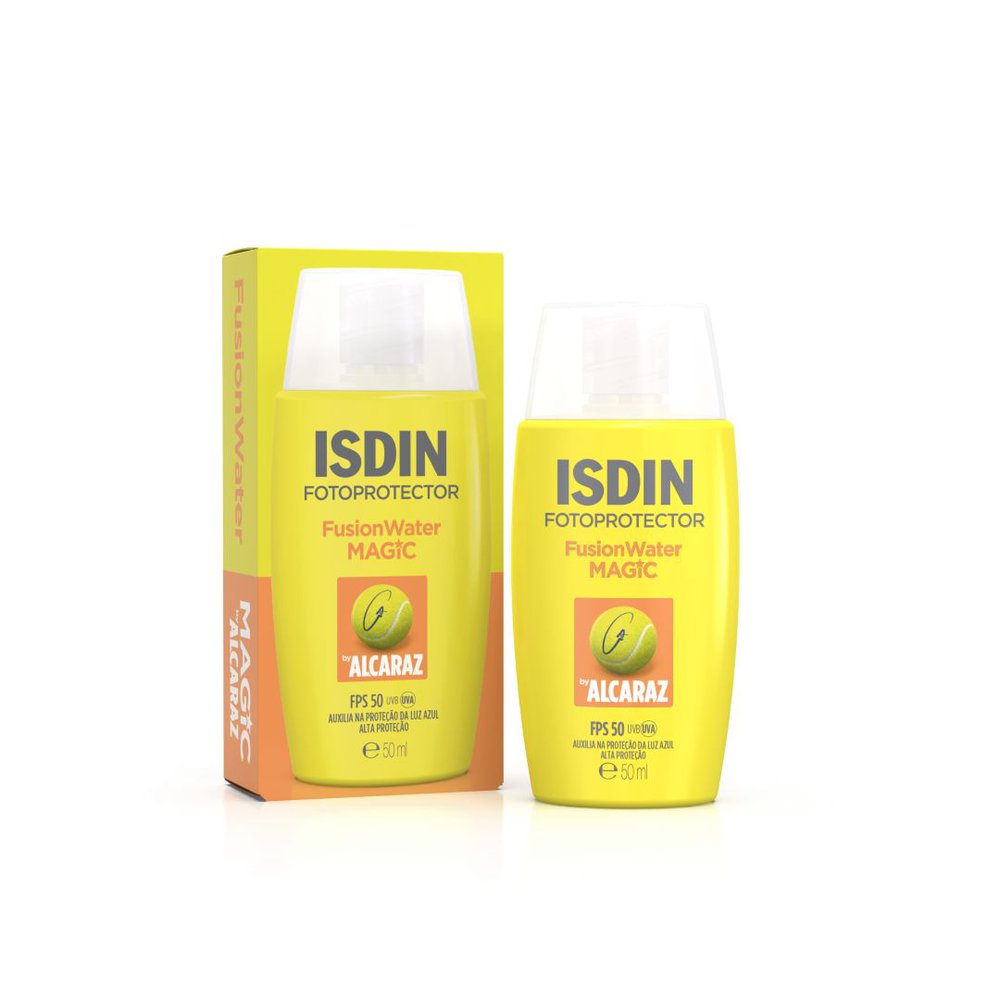 Protetor Solar Facial Isdin Fusion Water Magic Fps50 Fotoprotector 50ml — imagem 2 | Drogaria Taveira