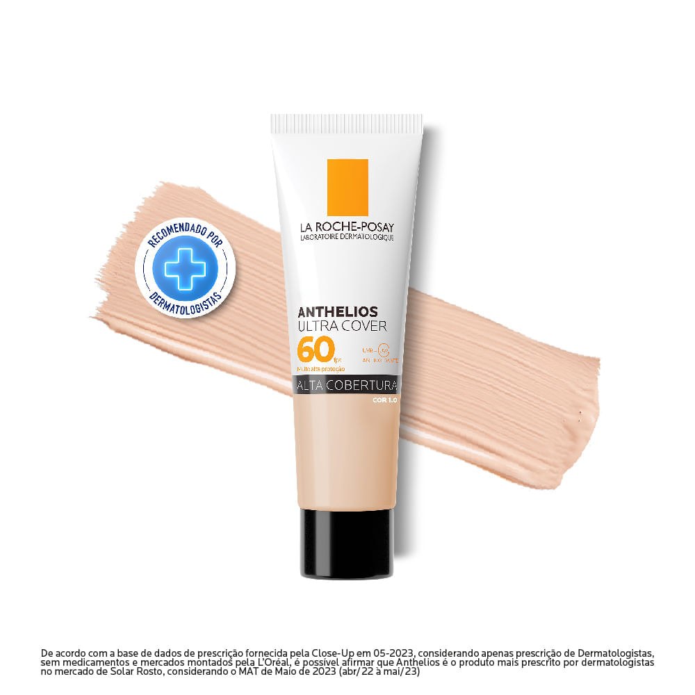 Protetor Solar Facial - La Roche-Posay Anthelios Ultra Cover 1.0 FPS60 - 30g — imagem 4 | Drogaria Taveira
