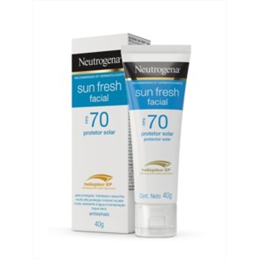 Protetor Solar Facial Neutrogena Sun Fresh FPS70 40g — imagem 2 | Drogaria Taveira