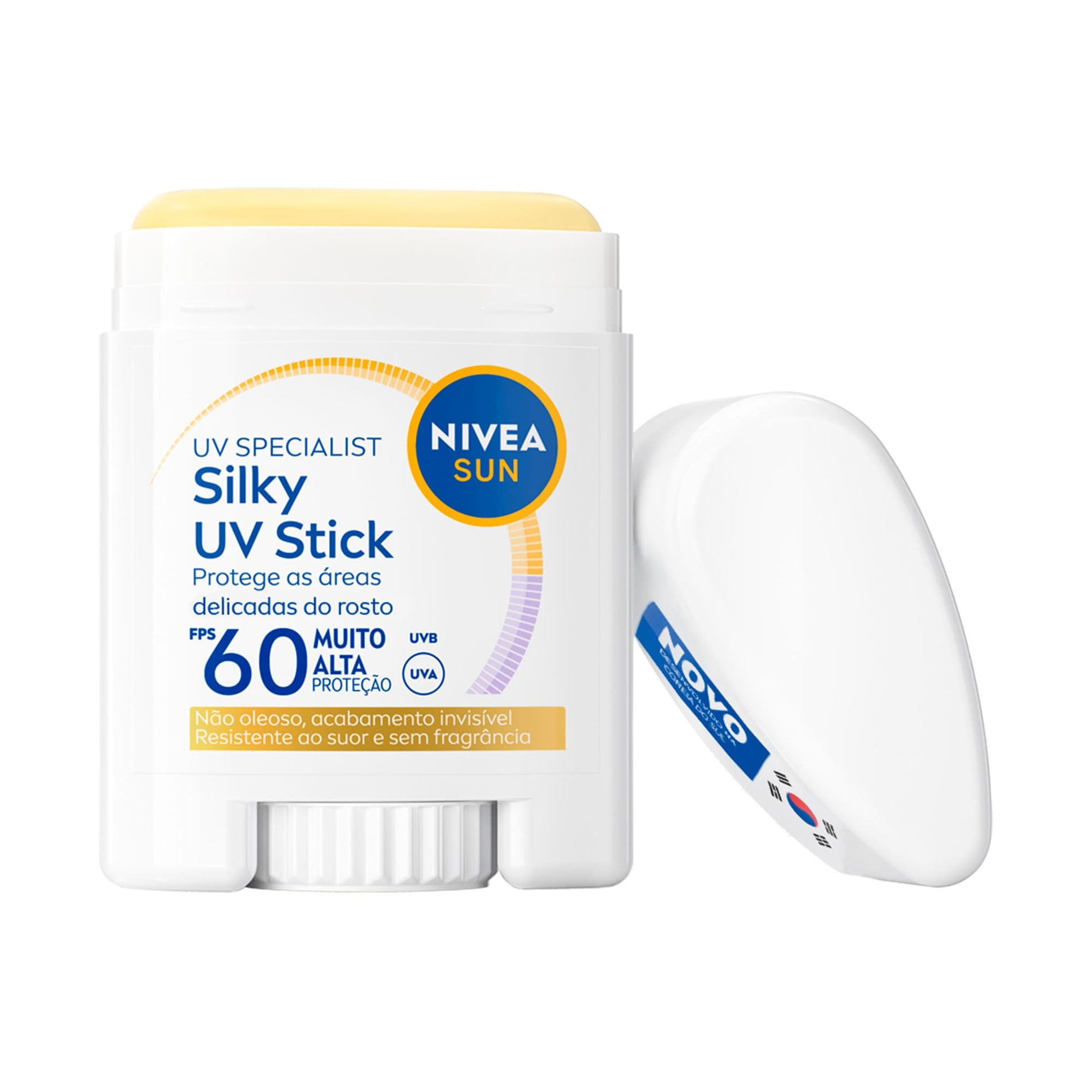 Protetor Solar Facial Nivea Sun Uv Specialist Silky Stick Fps60 15g — imagem 2 | Drogaria Taveira