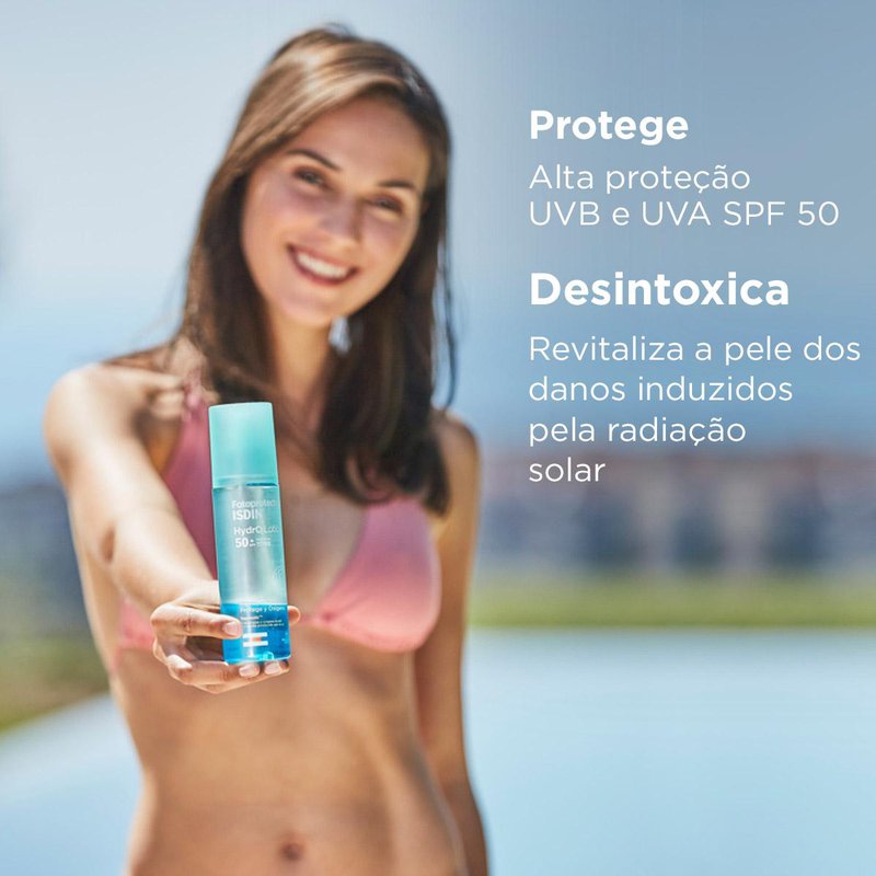 Protetor Solar Isdin Hydrolotion Fps50+ 200ml — imagem 3 | Drogaria Taveira