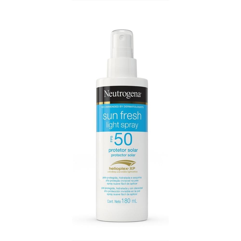 Protetor Solar Neutrogena Sun Fresh FPS50 Light Spray 180ml — imagem 2 | Drogaria Taveira