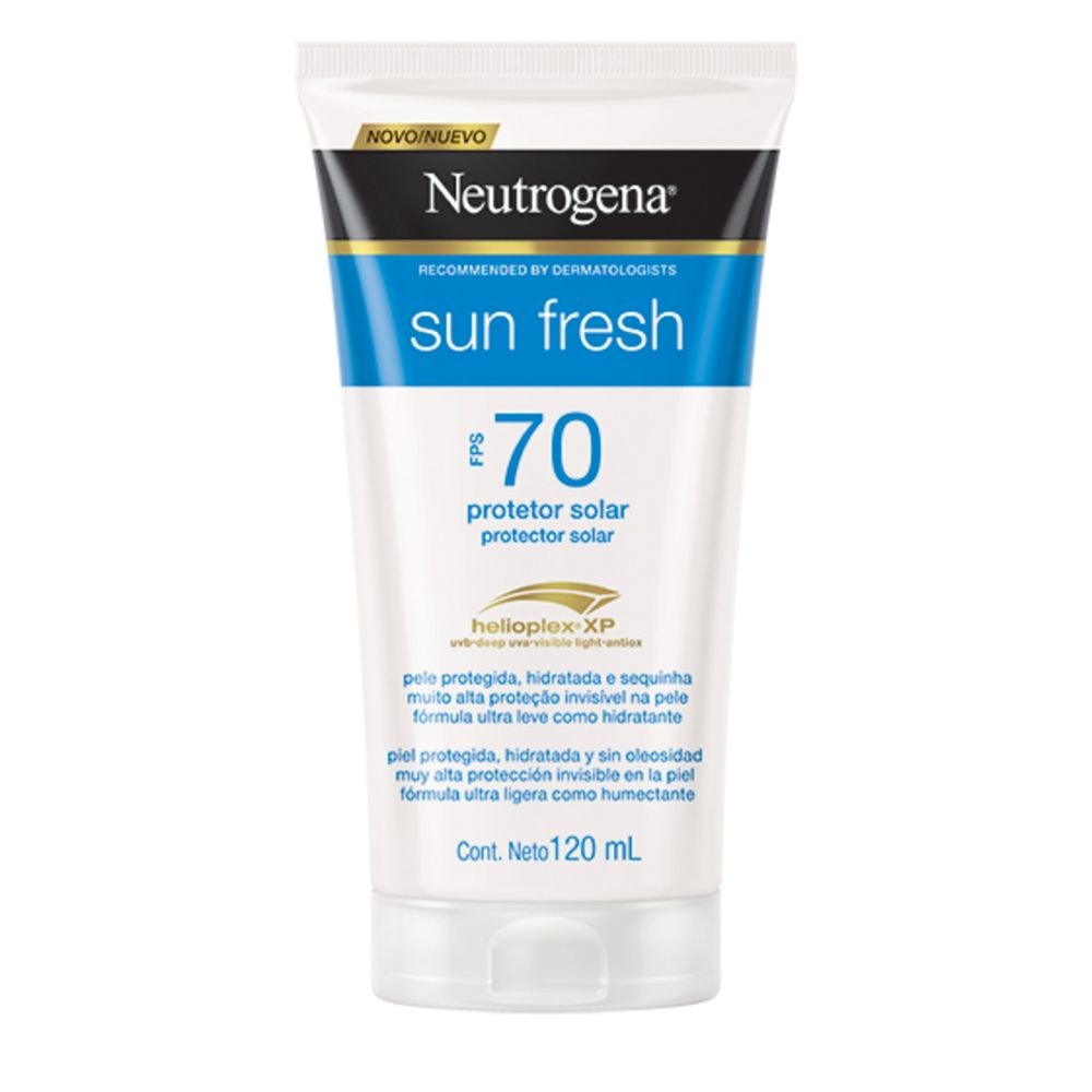 Protetor Solar Neutrogena Sun Fresh FPS70 120ml — imagem 2 | Drogaria Taveira