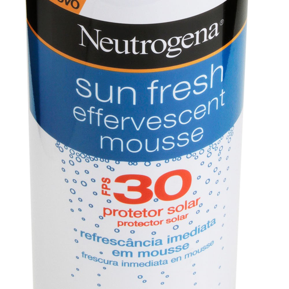 Protetor Solar Neutrogena Sun Fresh Mousse Efervescente Fps 30 200ml — imagem 3 | Drogaria Taveira
