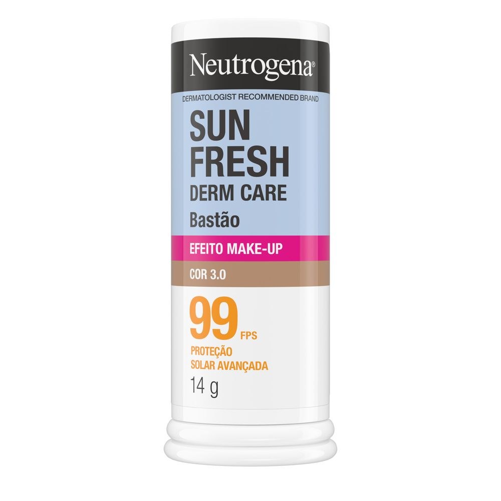 Protetor Solar Neutrogena Sun Fresh Stick Fps99 Cor 3.0 14g — imagem 3 | Drogaria Taveira