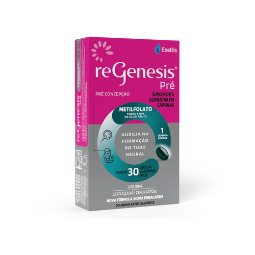 Regenesis Pré 30 Cápsulas Moles — Regenesis | Drogaria Taveira