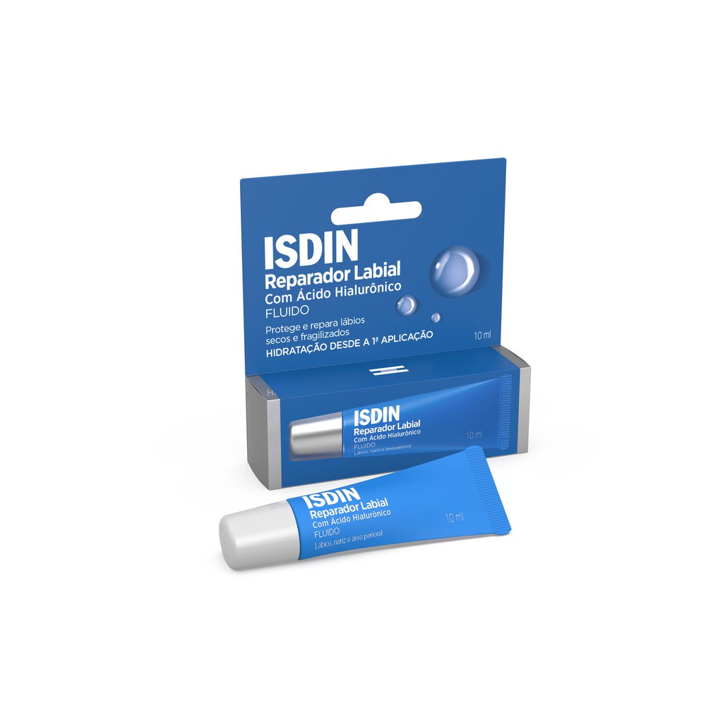 Reparador Labial ISDIN Fluido com Ácido Hialurônico e Bisabolol 10ml — imagem 2 | Drogaria Taveira