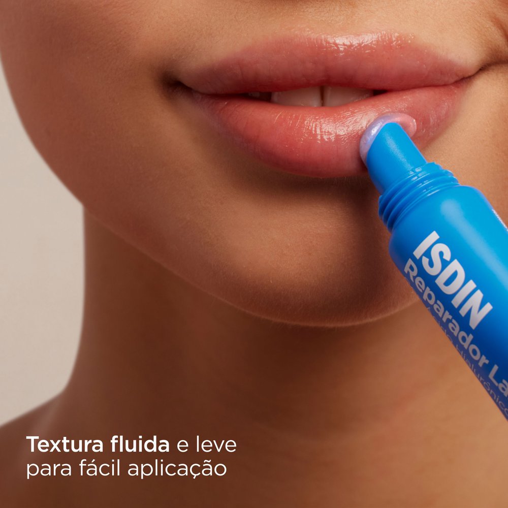 Reparador Labial ISDIN Fluido com Ácido Hialurônico e Bisabolol 10ml — imagem 3 | Drogaria Taveira