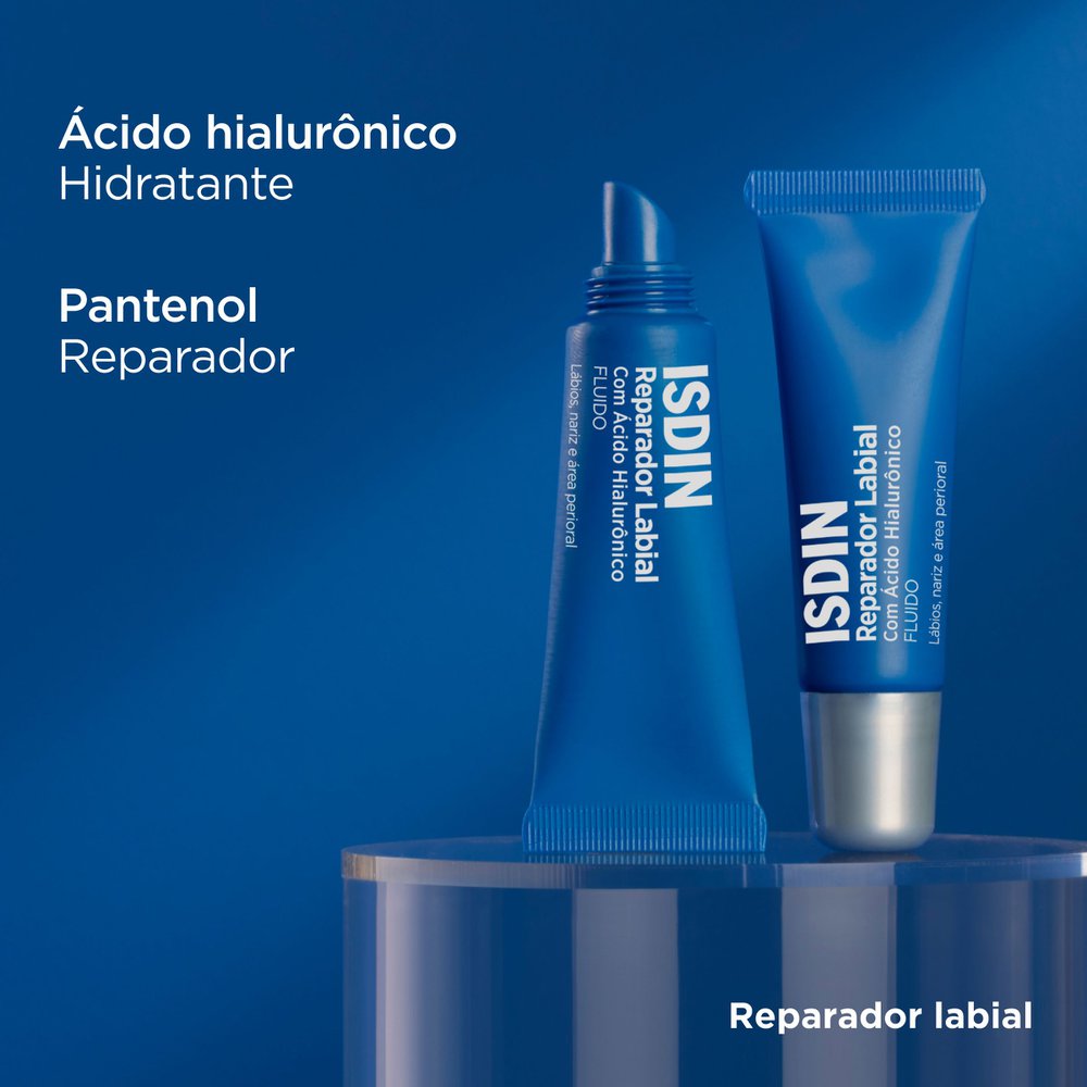 Reparador Labial ISDIN Fluido com Ácido Hialurônico e Bisabolol 10ml — imagem 4 | Drogaria Taveira