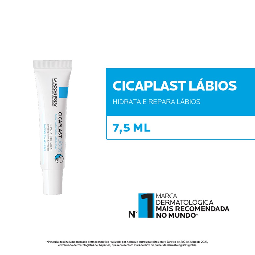 Reparador Labial La Roche-Posay Cicaplast Lábios 7,5ml — imagem 3 | Drogaria Taveira