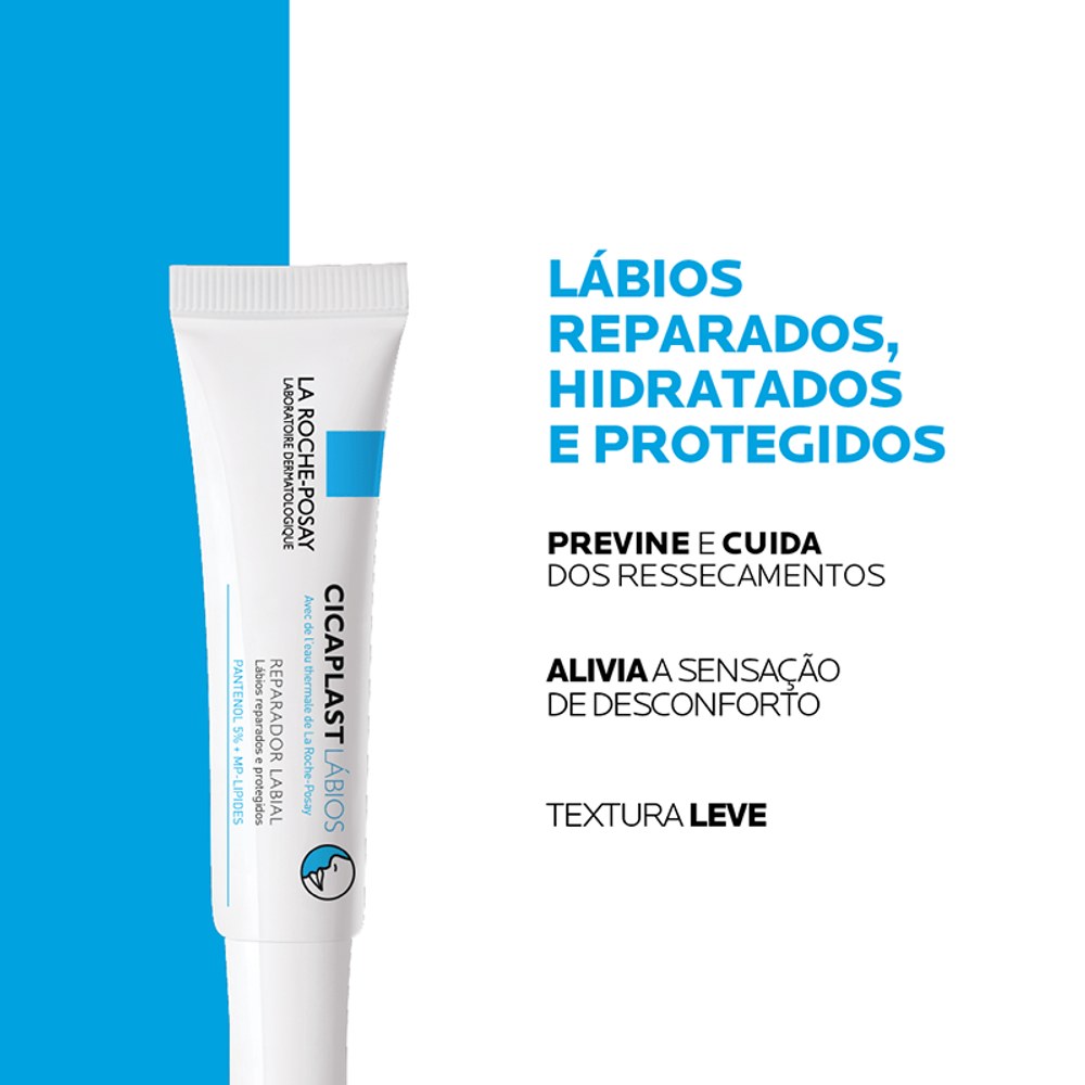 Reparador Labial La Roche-Posay Cicaplast Lábios 7,5ml — imagem 4 | Drogaria Taveira