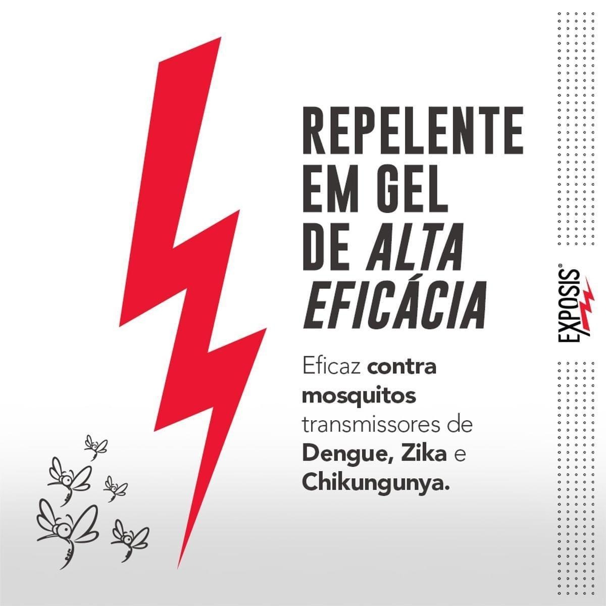Repelente Exposis Infantil Gel 100ml — imagem 3 | Drogaria Taveira