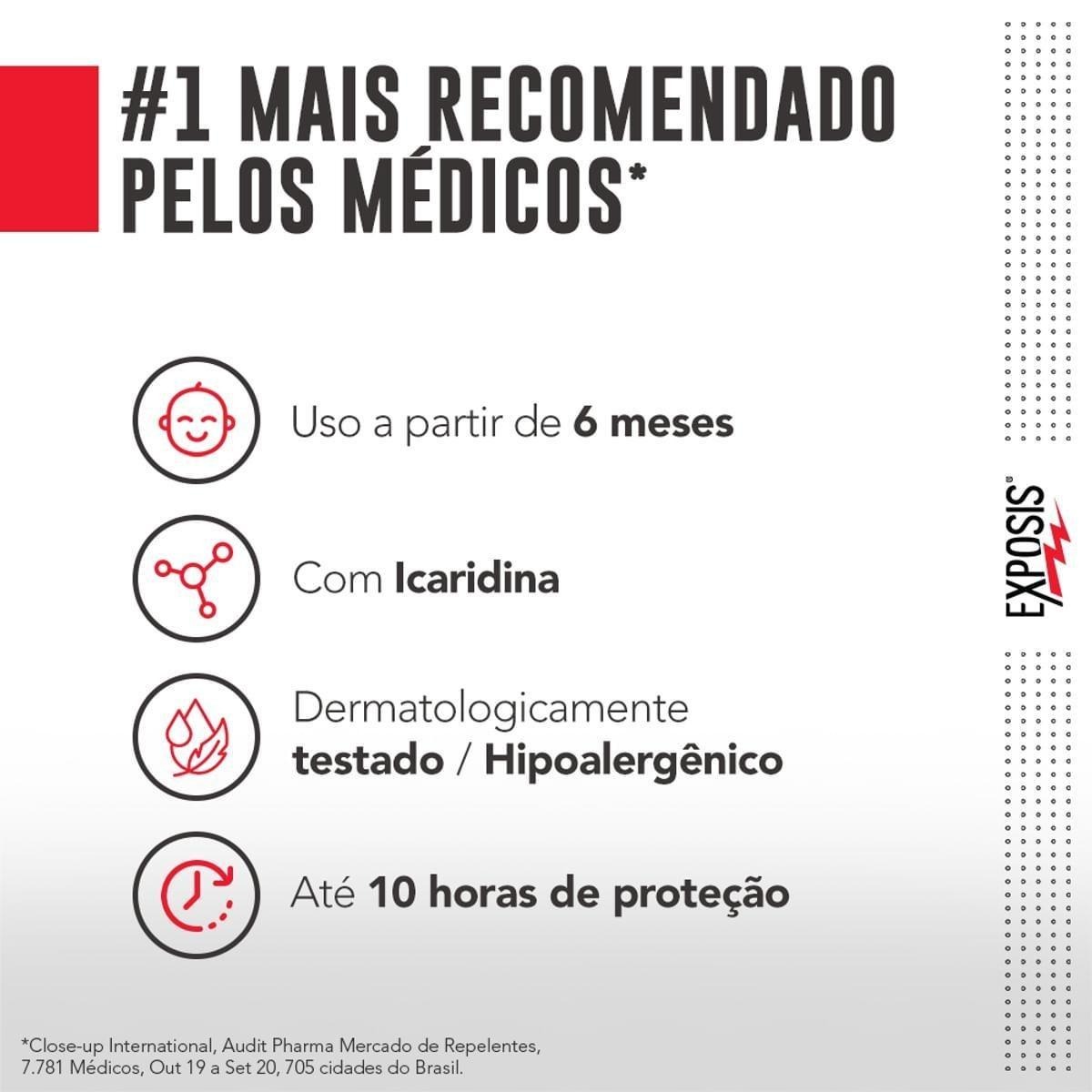 Repelente Exposis Infantil Gel 100ml — imagem 4 | Drogaria Taveira