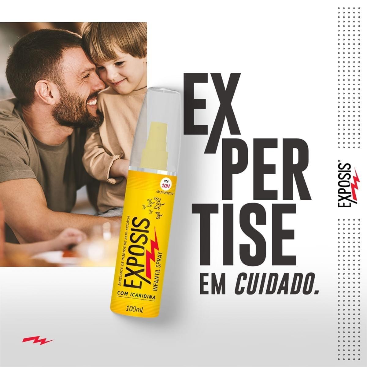 Repelente Exposis Infantil Spray 100ml — imagem 2 | Drogaria Taveira
