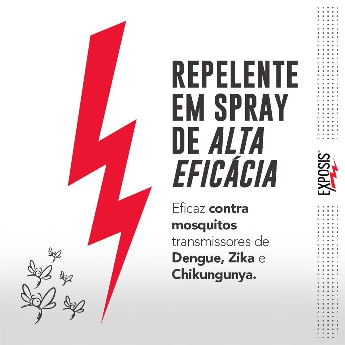 Repelente Exposis Infantil Spray 100ml — imagem 3 | Drogaria Taveira