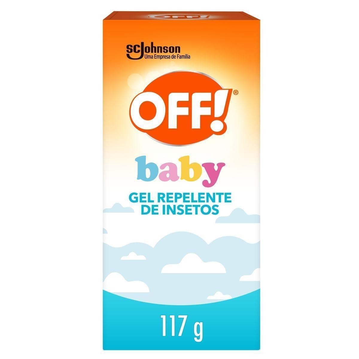 Repelente OFF! Baby Sem Perfume Gel 117g — Off | Drogaria Taveira