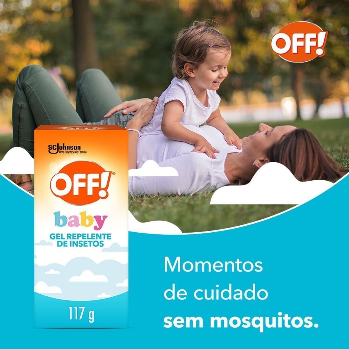 Repelente OFF! Baby Sem Perfume Gel 117g — imagem 2 | Drogaria Taveira