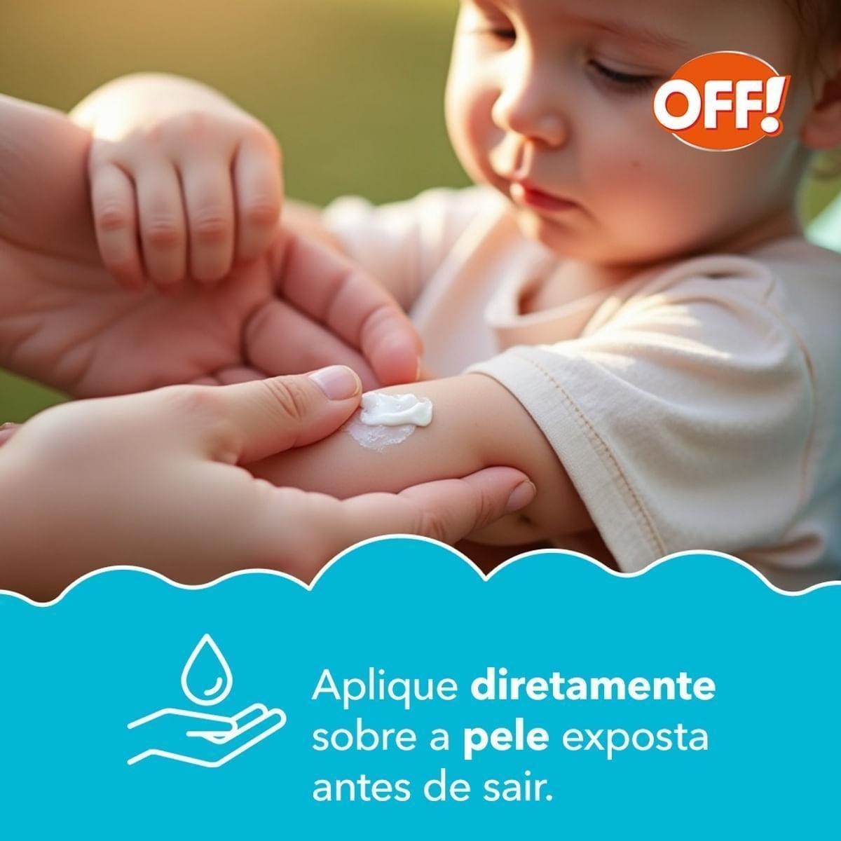 Repelente OFF! Baby Sem Perfume Gel 117g — imagem 4 | Drogaria Taveira