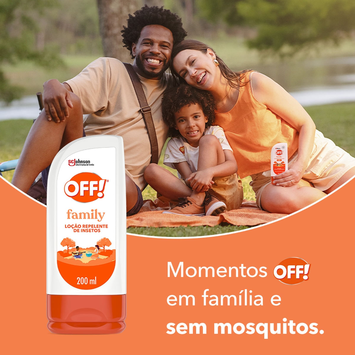 Repelente OFF! Family Aloe Vera Loção 200ml — imagem 2 | Drogaria Taveira